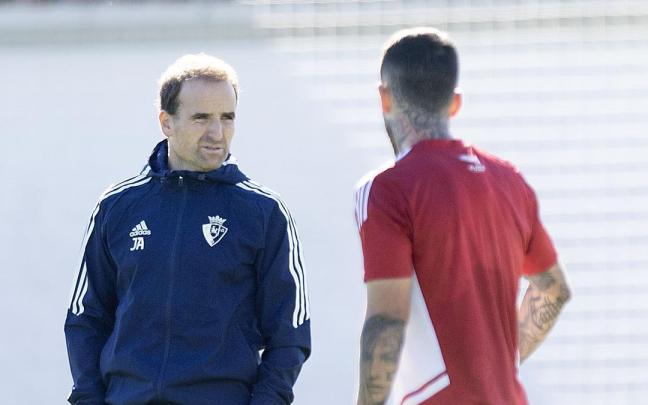 El equipo rojillo se ha entrenado este mi&eacute;rcoles en Tajonar