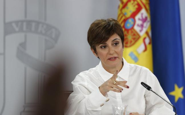 La portavoz del Gobierno español, Isabel Rodríguez