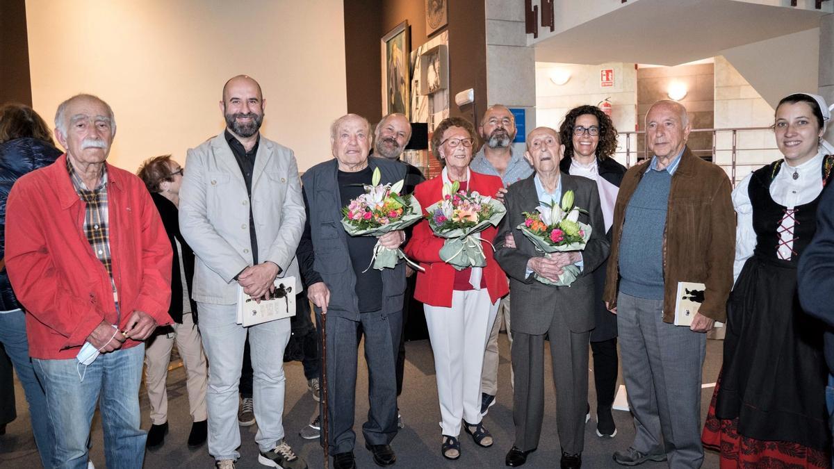 En un homenaje a víctimas de la guerra en Sopuerta.