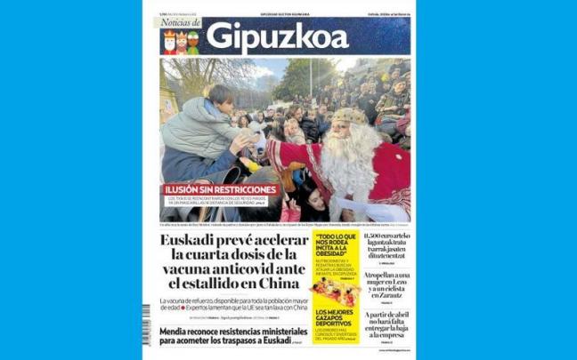Portada 6 de enero. Portada 6 de enero.