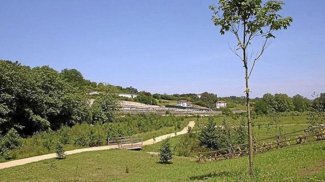 El parque fluvial, cuya ampliación hasta Martutene fue el proyecto más votado en 2021. El parque fluvial, cuya ampliación hasta Martutene fue el proyecto más votado en 2021.