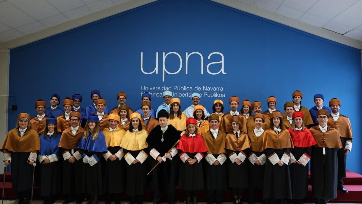 El profesorado de los cuerpos docentes universitarios en la UPNA.