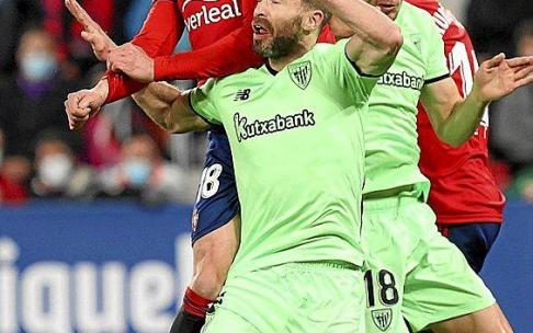 De esta forma anotó Kike García el gol con el que Osasuna se adelantó en el marcador.