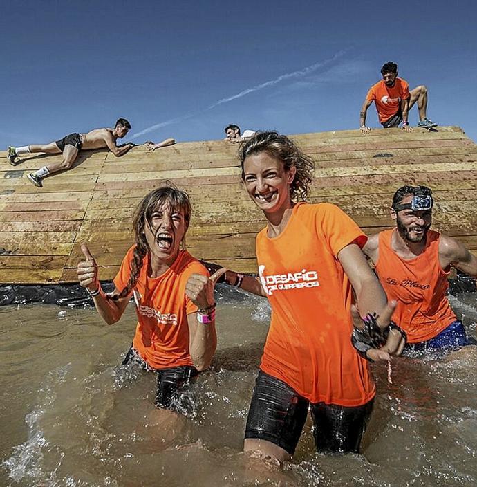 Imagen de la prueba. Foto: Desafío de Guerreros