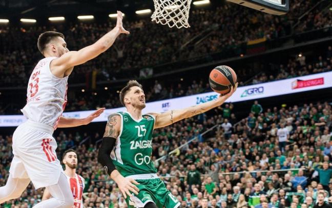 Polonara complet&oacute; su mejor partido con el Zalgiris ante el Estrella Roja, en el que anot&oacute; 10 puntos en 13 minutos