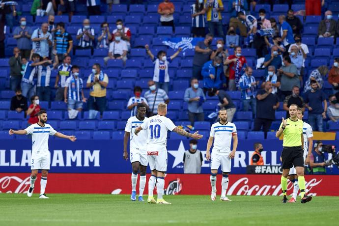 Primer partido de la minigira del Deportivo Alavés por Zaragoza. Victoria sobre el Iberia