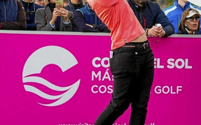 Carlota Ciganda en el Open de España celebrado en Marbella. Foto: Real Federación Española de Golf