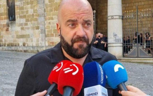 Xabier Legarreta, este sábado.