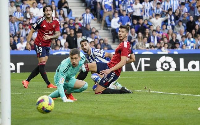 Brais marca el primer gol de la Real Sociedad Brais marca el primer gol de la Real Sociedad