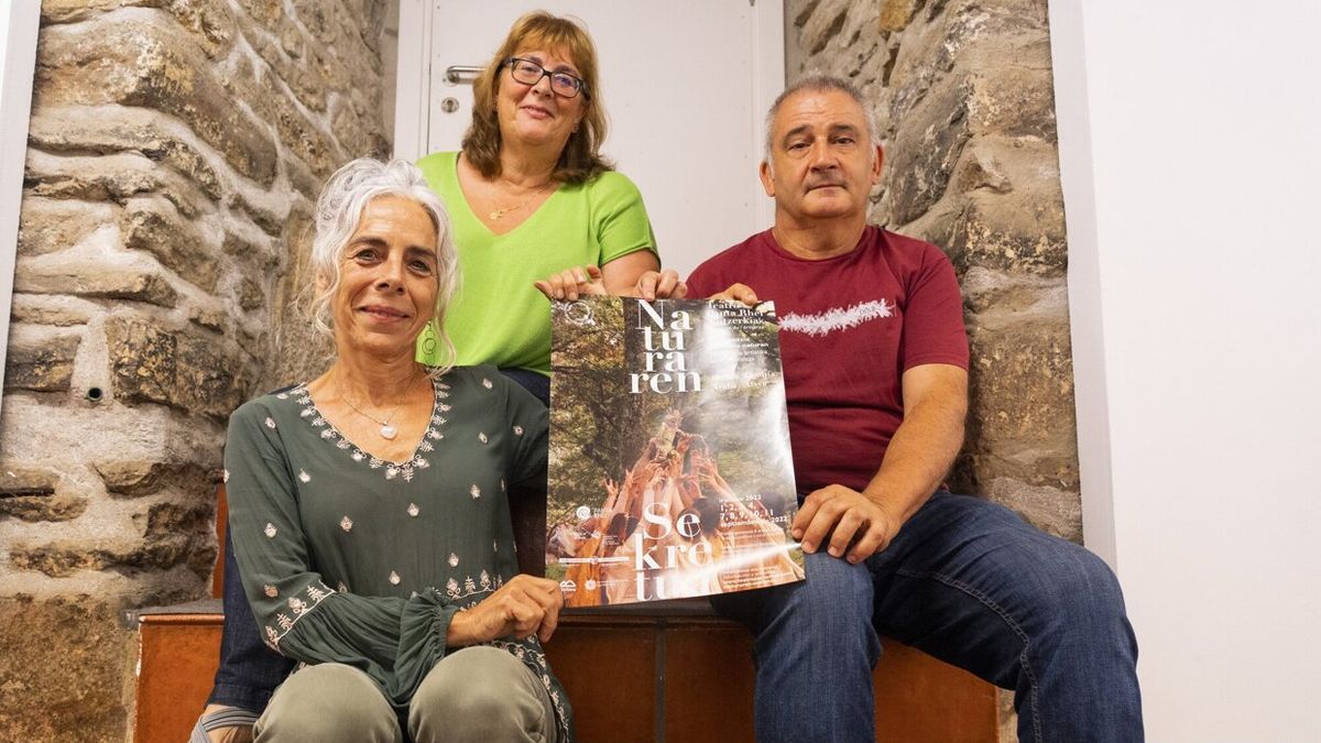 Presentación de la obra 'Naturaren sekretua' en la librería Zuloa