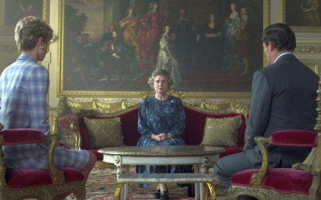 Escena de la quinta temporada de ‘The Crown’. Escena de la quinta temporada de ‘The Crown’.