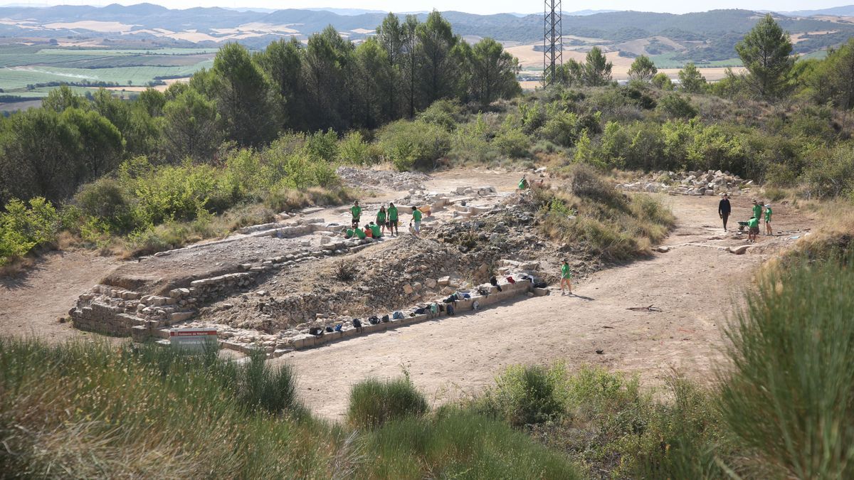 Panorámica de las excavaciones.