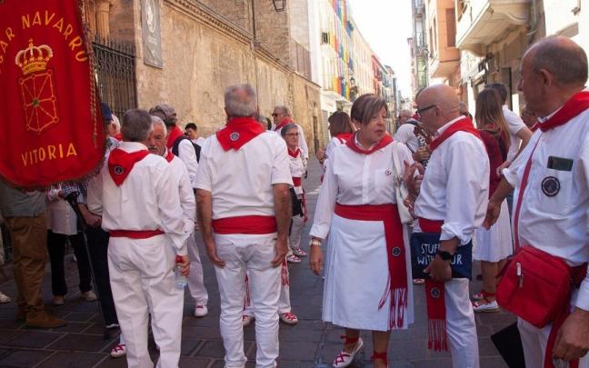 El alma navarra de San Ferm&iacute;n en Vitoria