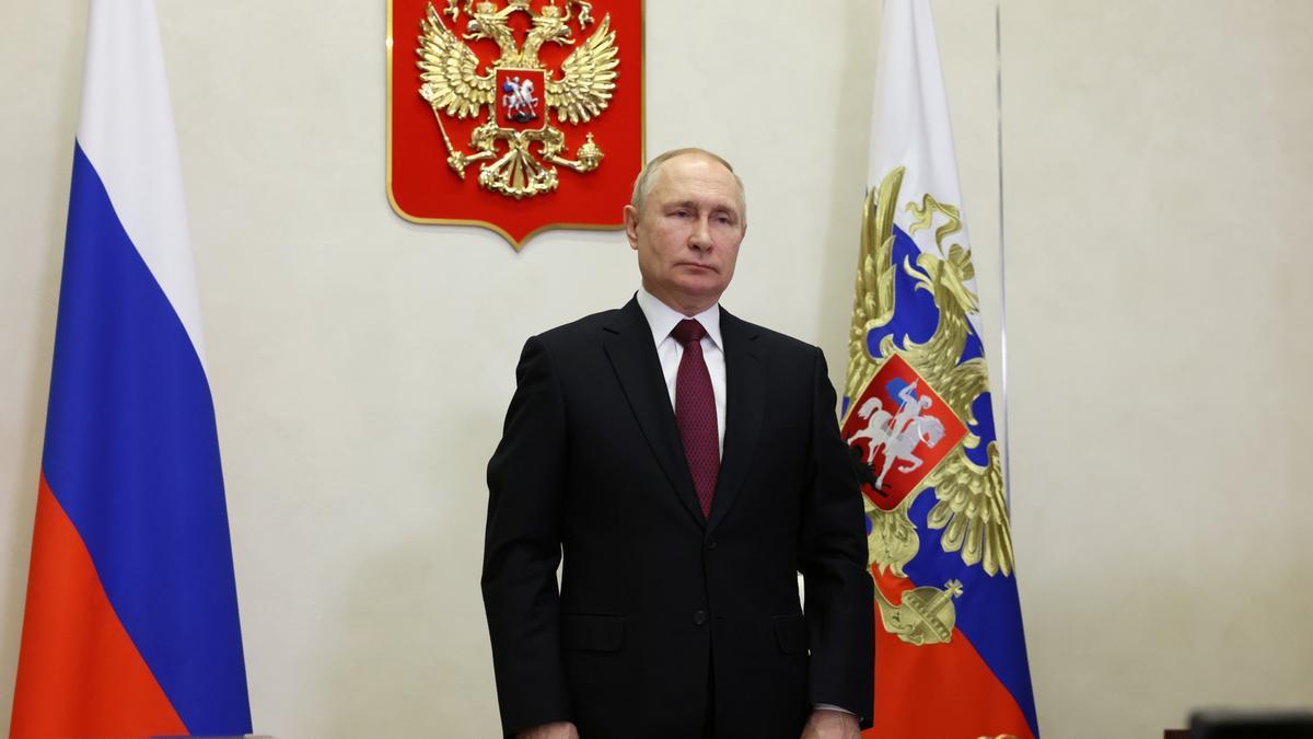 El presidente ruso, Vladimir Putin.