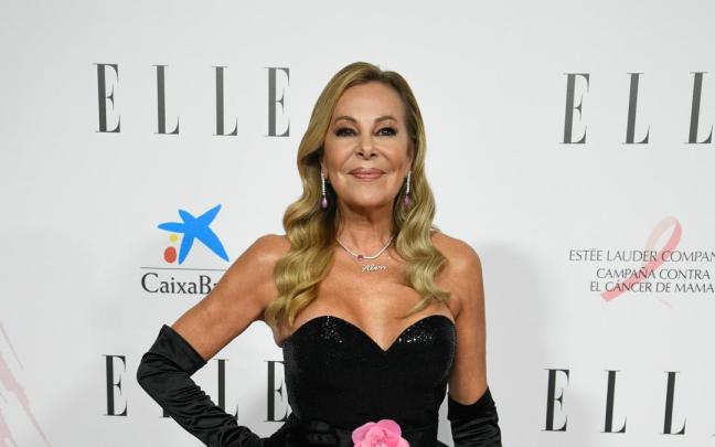 Ana Obregón en la gala ELLE Cancer Ball 2022.