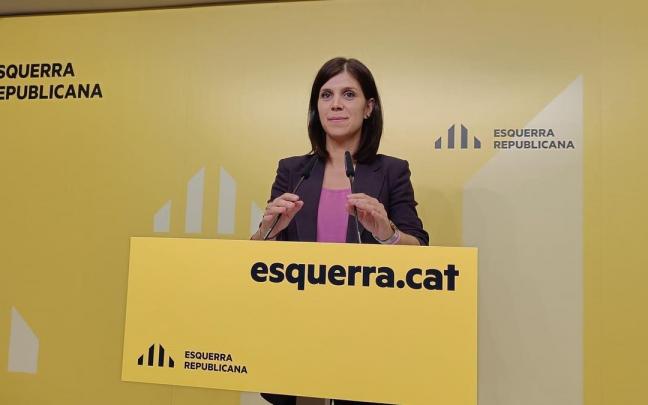 La secretaria general adjunta de ERC, Marta Vilalta. La secretaria general adjunta de ERC, Marta Vilalta.