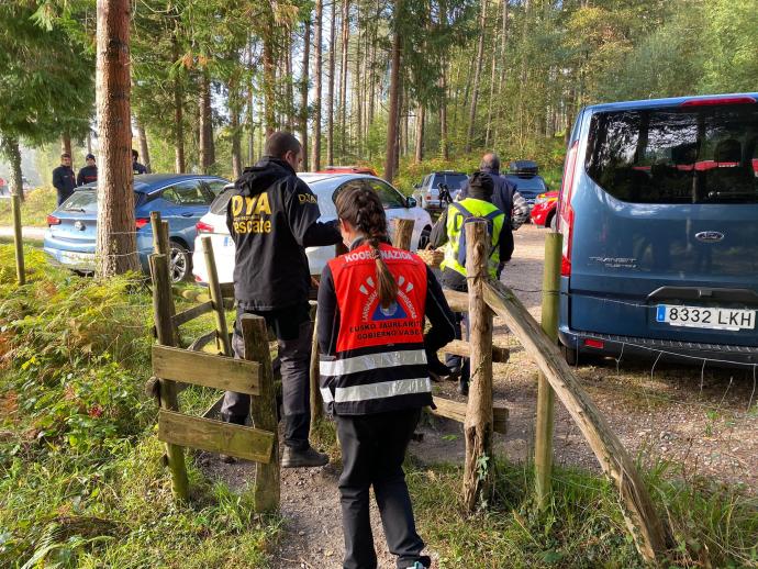 Localizado el hombre de 67 años desaparecido en Aramaio mientras recogía setas