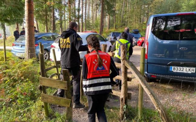 Localizado el hombre de 67 años desaparecido en Aramaio mientras recogía setas