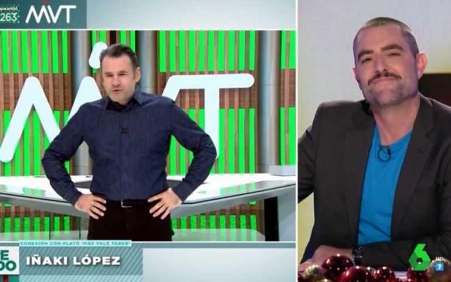 Iñaki López y Dani Mateo. Iñaki López y Dani Mateo.