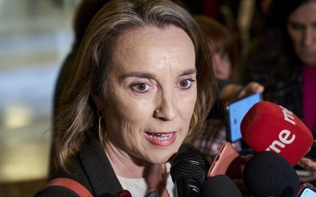 La portavoz del PP en el Congreso, Cuca Gamarra