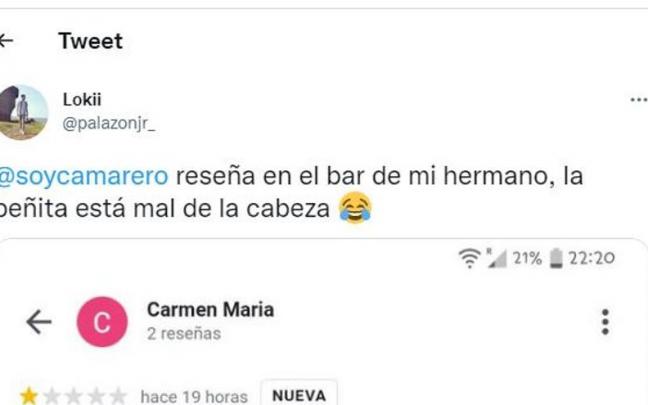 Una clienta se queja del mal trato recibido en un bar y la respuesta genera cientos de reacciones.