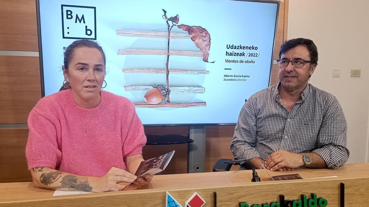 Nerea Cantero y Alberto García Espina.