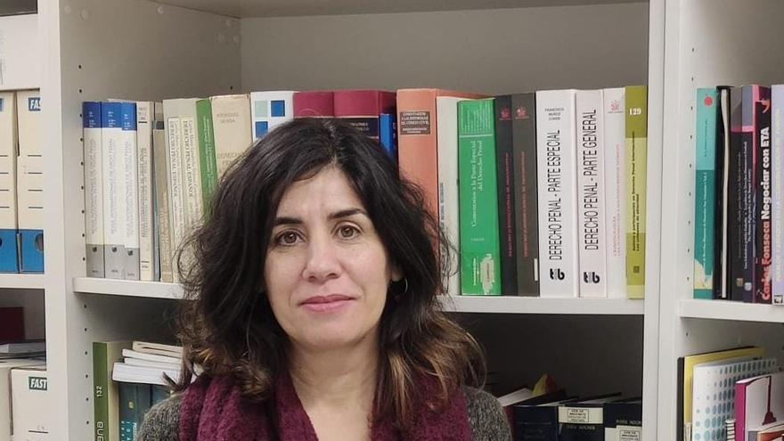 Laura Pego, investigadora del Instituto Vasco de Criminología.