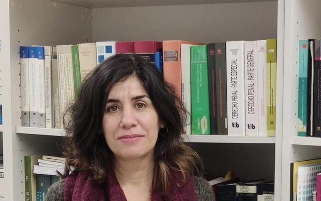 Laura Pego, investigadora del Instituto Vasco de Criminología.