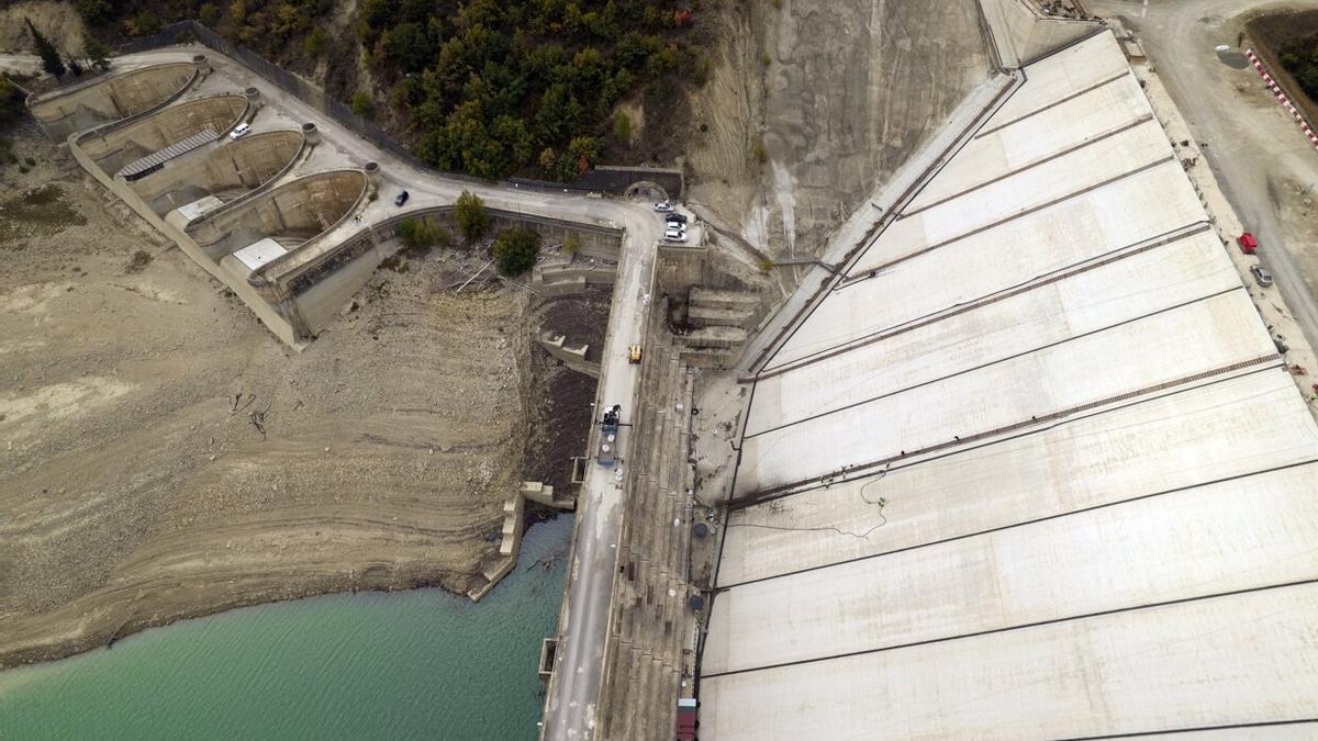 El embalse de Yesa, en mínimos históricos