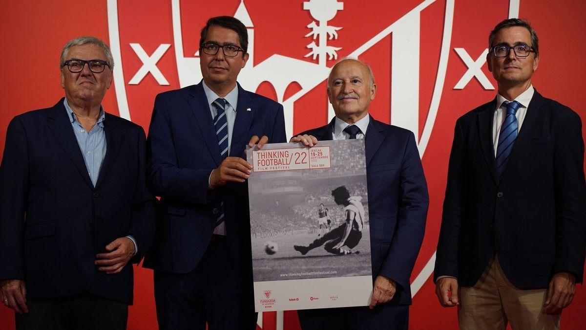 Juan Carlos Ercoreca, Gonzalo Olabarria, Gorka Martínez y Jon Ruigómez.