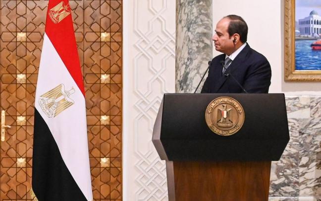 El presidente egipcio Abdelfatah al Sisi. El presidente egipcio Abdelfatah al Sisi.