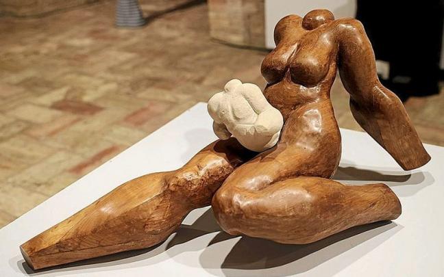 Jos&eacute; Cos, en una muestra colectiva en Pamplona