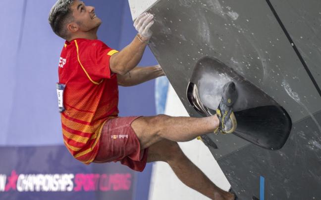Alberto Gin&eacute;s en los Campeonatos de Europa de M&uacute;nich.