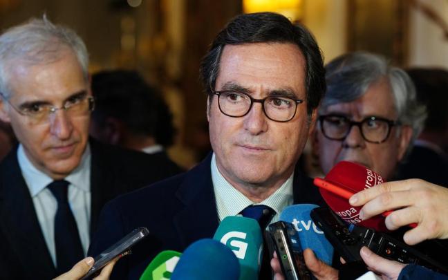 El presidente de la Confederación Española de Organizaciones Empresariales (CEOE), Antonio Garamendi,. El presidente de la Confederación Española de Organizaciones Empresariales (CEOE), Antonio Garamendi,.