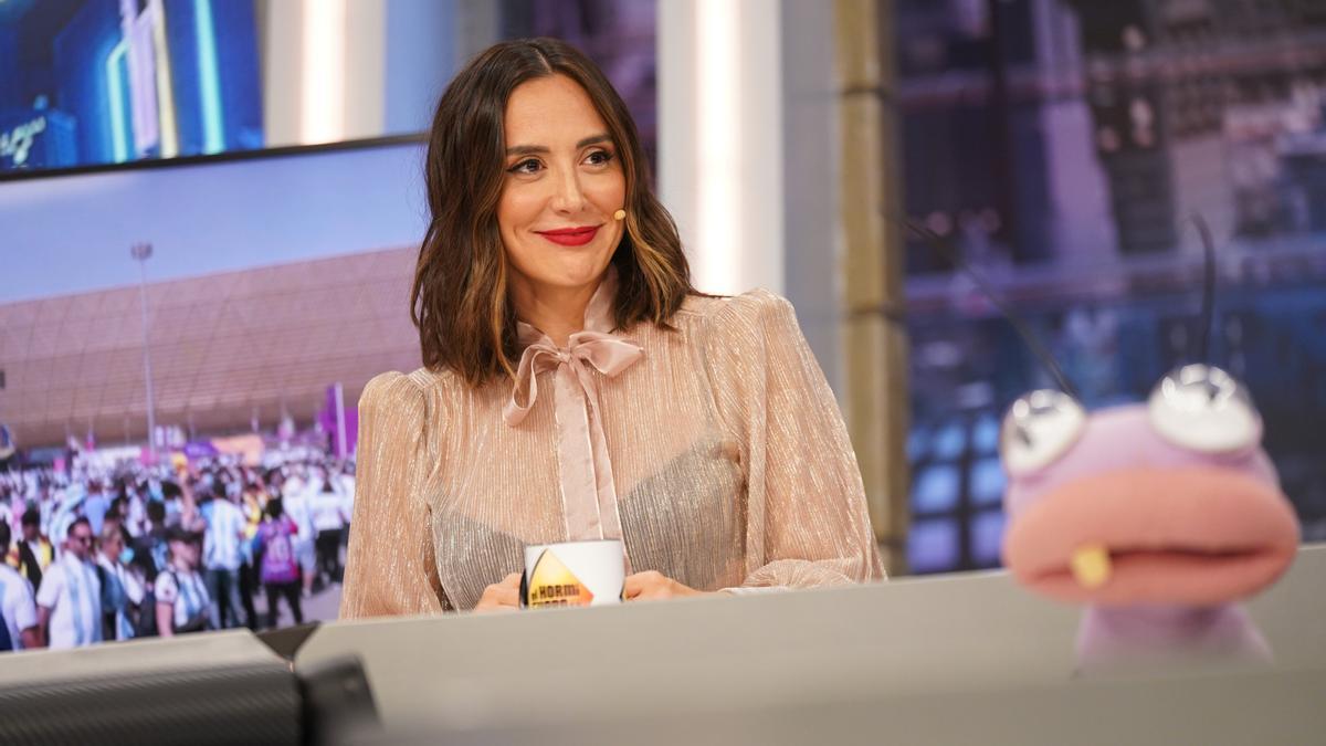 Tamara Falco este jueves en 'El Hormiguero'.