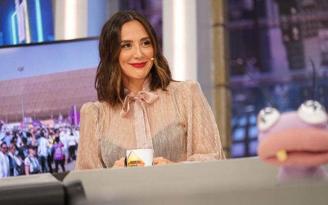 Tamara Falco este jueves en 'El Hormiguero'. Tamara Falco este jueves en 'El Hormiguero'.