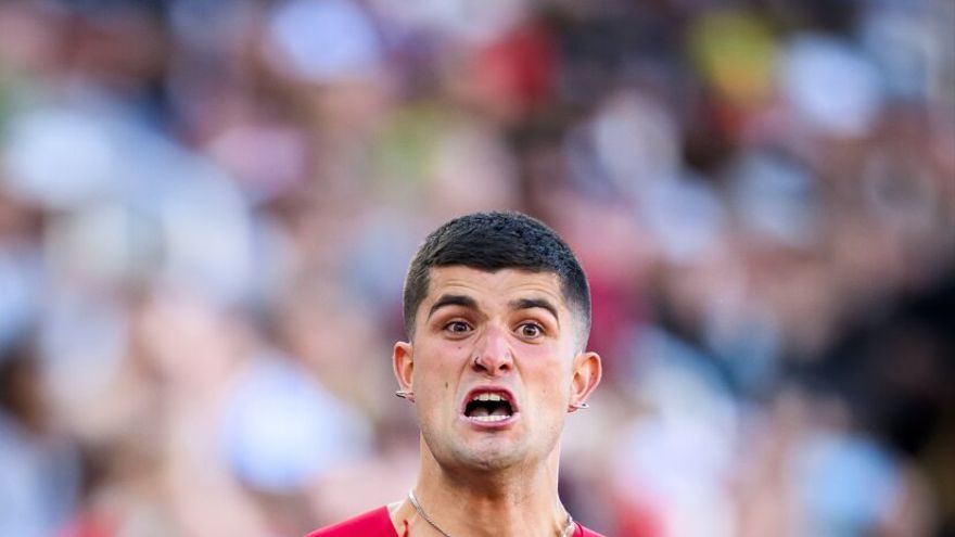 Asier Mart&iacute;nez en el pasado Mundial de julio.