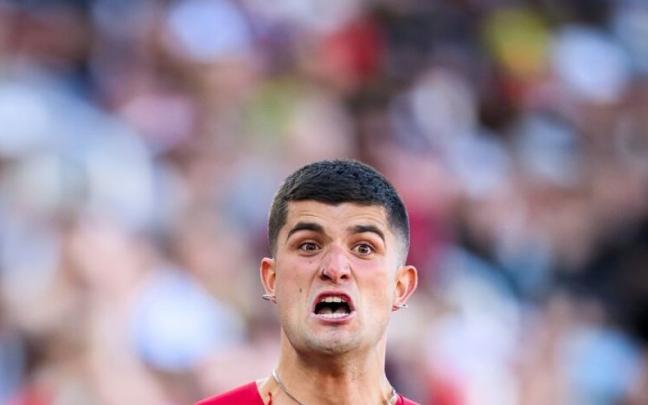Asier Mart&iacute;nez en el pasado Mundial de julio.