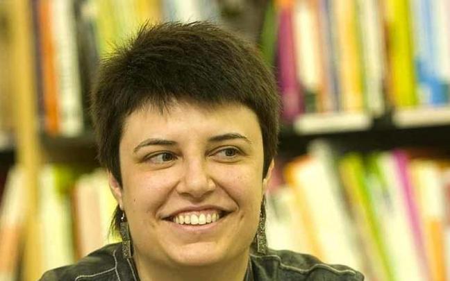 La escritora altsasuarra Castillo Suárez. La escritora altsasuarra Castillo Suárez.