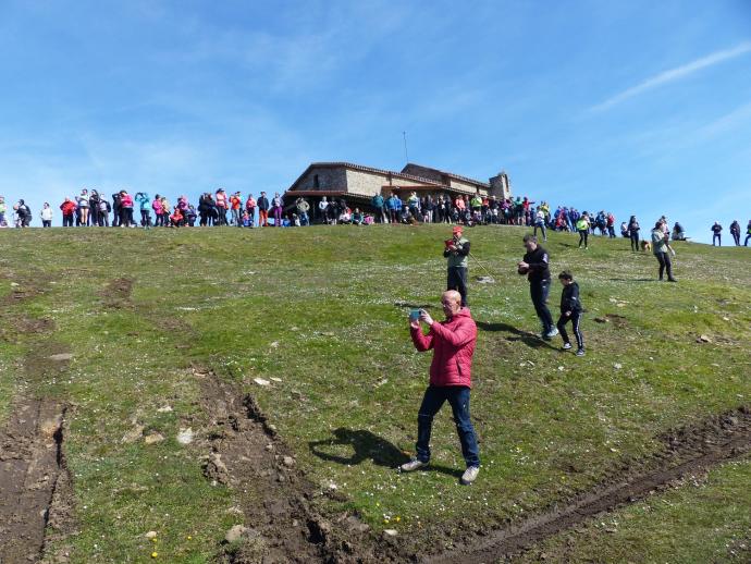 La ermita de San Roque y San Sebastián.