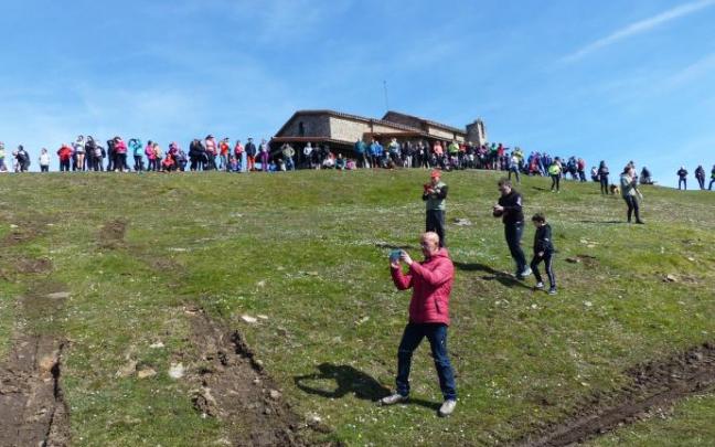 La ermita de San Roque y San Sebastián.