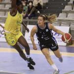 Laura Cornelius, en un partido con el IDK Euskotren. Laura Cornelius, en un partido con el IDK Euskotren.