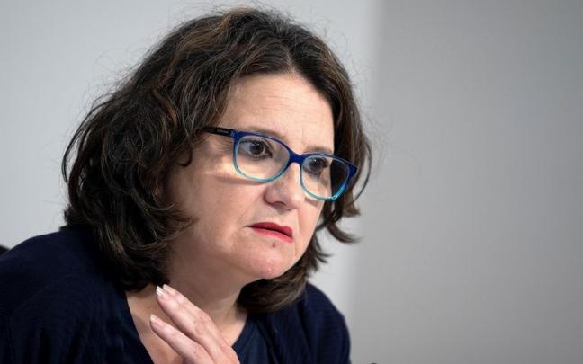 La vicepresidenta y portavoz del Consell, M&oacute;nica Oltra.
