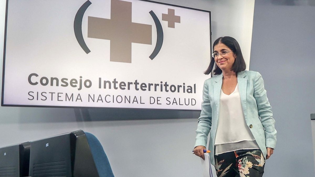 La ministra de Sanidad, Carolina Darías.