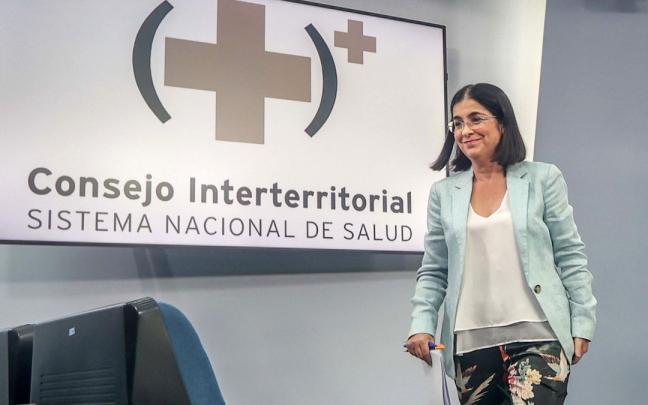 La ministra de Sanidad, Carolina Darías. La ministra de Sanidad, Carolina Darías.
