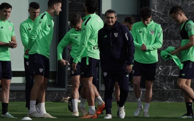 Primer entrenamiento del a&ntilde;o en Lezama