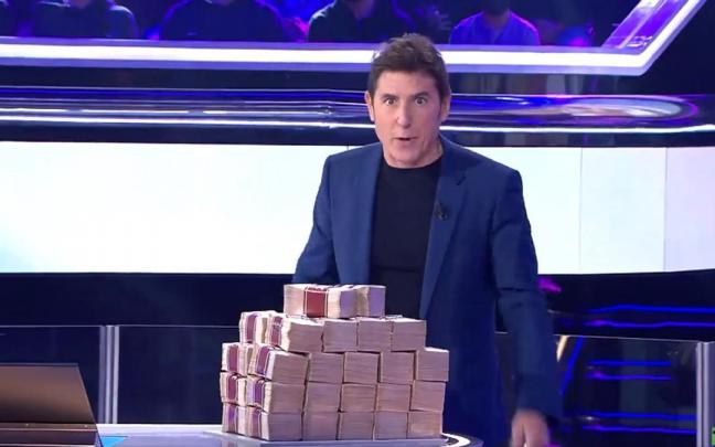 Manel Fuentes, en la promo de 'Atrapa un millón'.