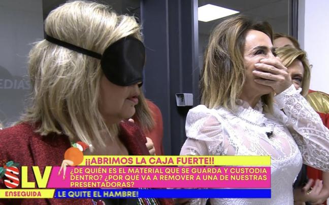 Terelu Campos descubre el regalo más especial de 'Sálvame'. Terelu Campos descubre el regalo más especial de 'Sálvame'.