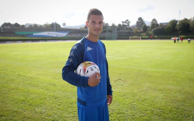 Gorka Guruzeta, en su etapa en el Amorebieta