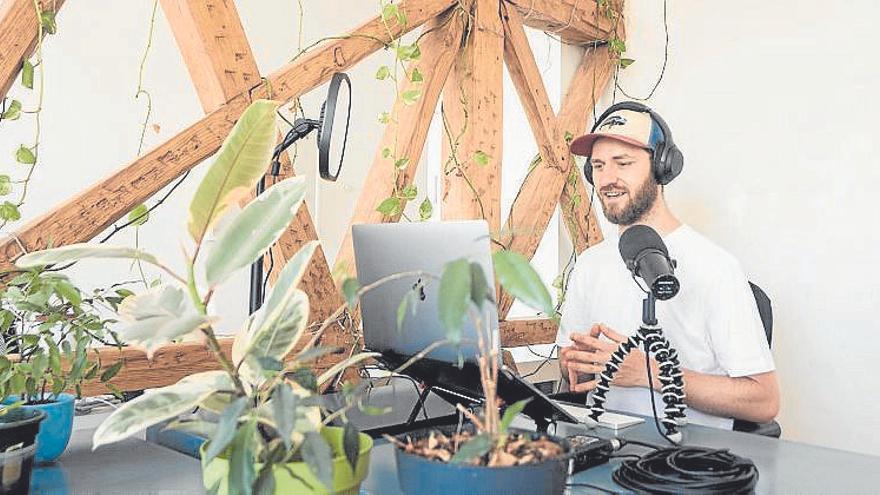 Grabar desde casa es también algo muy habitual.